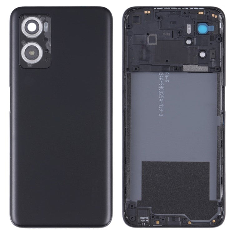 For Oppo A36 / A76 OEM Battery Housing Back Cover Replacement - Black