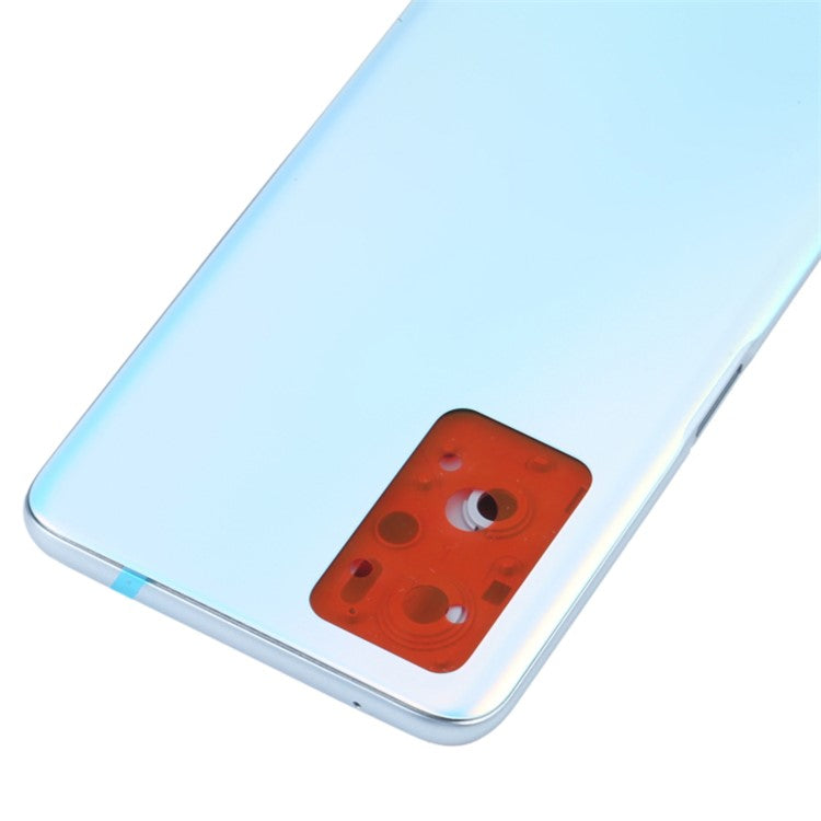 For Oppo A36 / A76 OEM Battery Housing Back Cover Replacement - Blue / White