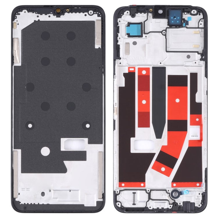 For Oppo A57 (2022) 5G / A77 5G Middle Plate Frame Repair Part (A-Side) (without Logo)