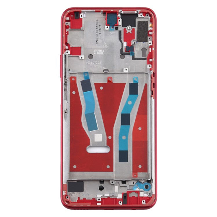 For Honor 9X HLK-AL00, HLK-TL00 OEM Middle Plate Frame Spare Part (without Logo) - Charm Red