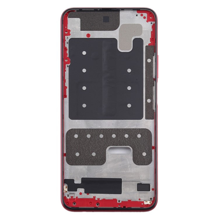 For Honor 9X HLK-AL00, HLK-TL00 OEM Middle Plate Frame Spare Part (without Logo) - Charm Red