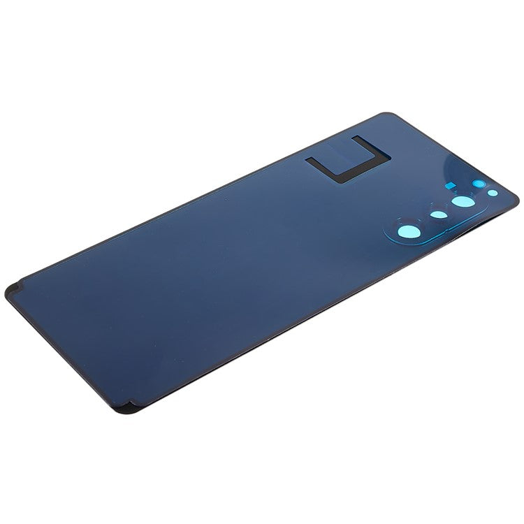 For Sony Xperia 5 II OEM Battery Housing with Adhesive Sticker + Camera Lens Cover - Blue