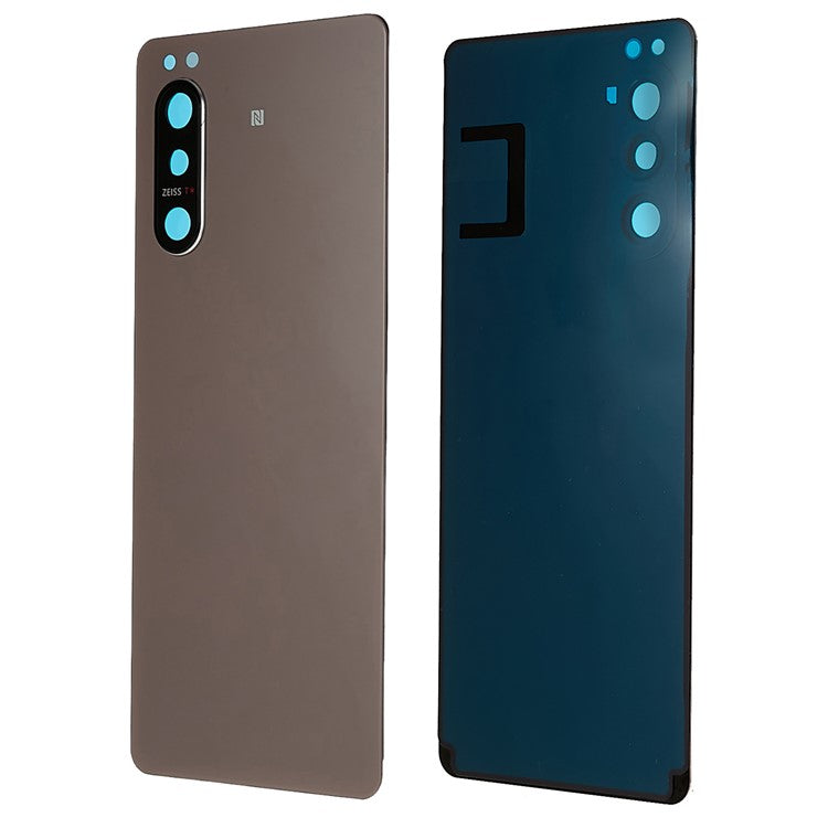 For Sony Xperia 5 II OEM Battery Housing with Adhesive Sticker + Camera Lens Cover - Pink