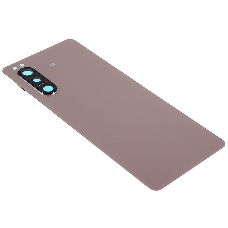 For Sony Xperia 5 II OEM Battery Housing with Adhesive Sticker + Camera Lens Cover - Pink