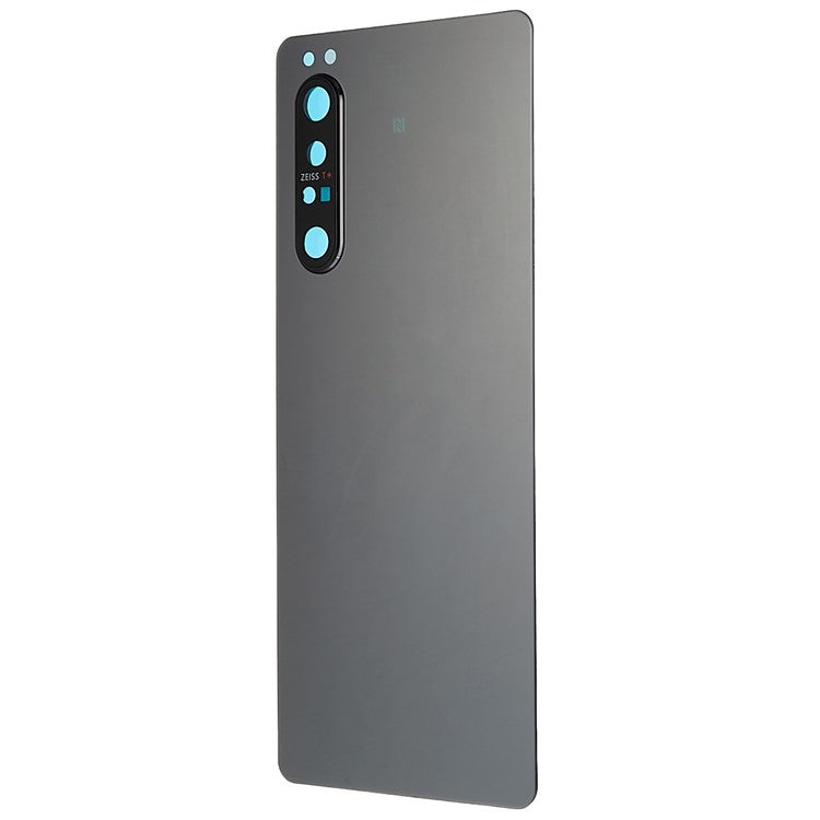 For Sony Xperia 1 II OEM Battery Housing with Adhesive Sticker + Camera Lens Cover - Purple