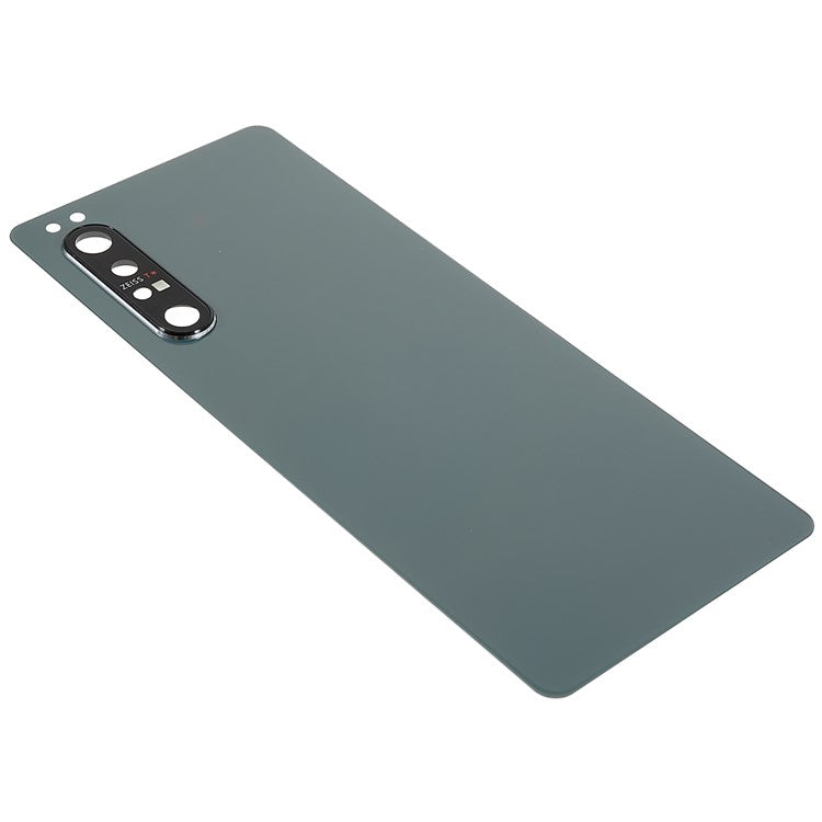 For Sony Xperia 1 II OEM Battery Housing with Adhesive Sticker + Camera Lens Cover - Green