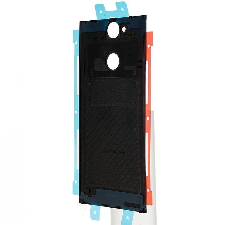 For Sony Xperia XA2 OEM Battery Housing with Adhesive Sticker Replacement Part - Silver