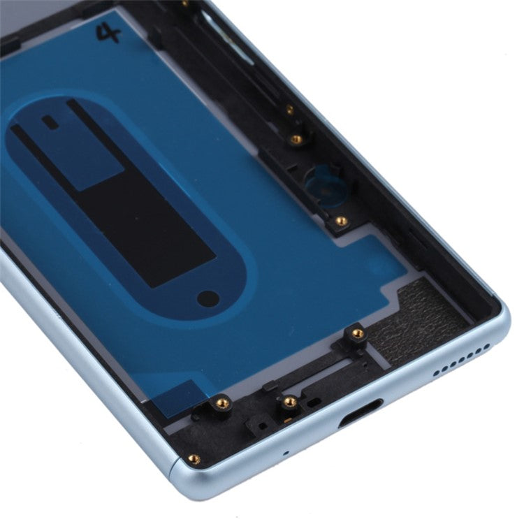 For Sony Xperia 8 OEM Battery Door Cover Replacement Part - Cyan