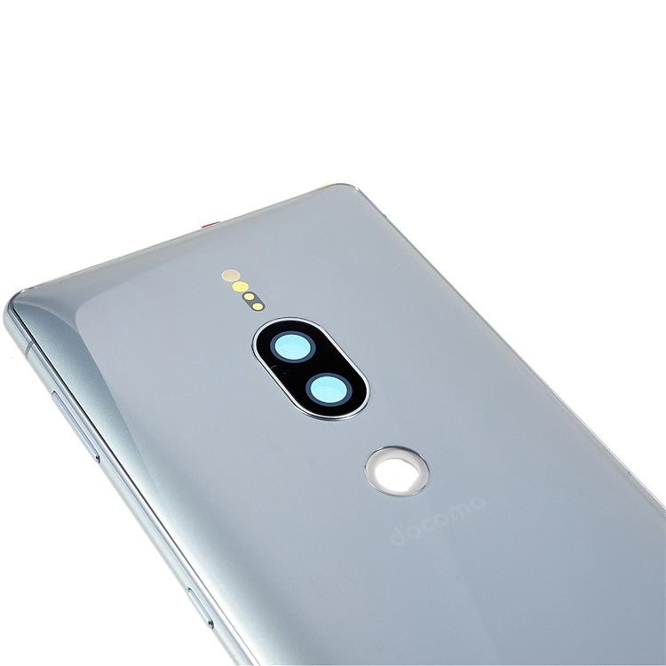For Sony Xperia XZ2 Premium OEM Battery Door Cover Replacement Part - Silver