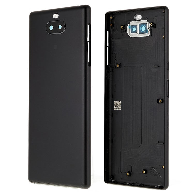 For Sony Xperia 10 OEM Battery Door Cover Replacement Part - Black