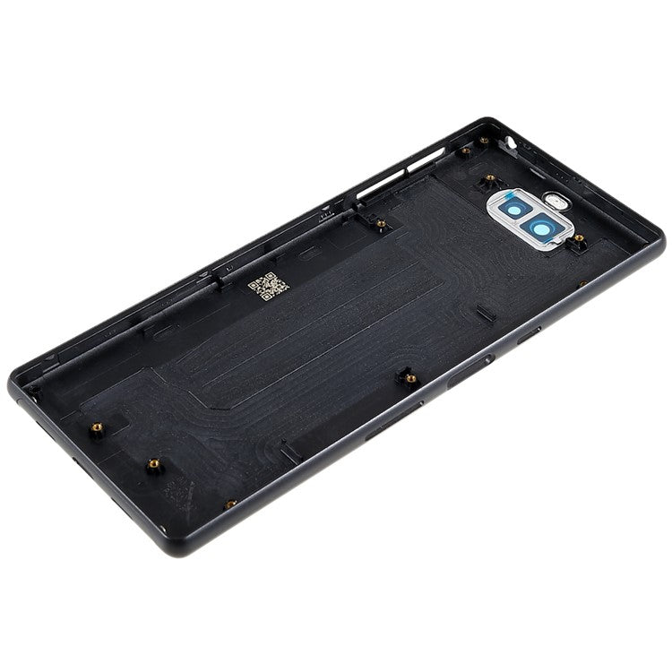 For Sony Xperia 10 OEM Battery Door Cover Replacement Part - Black