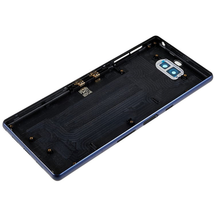 For Sony Xperia 10 OEM Battery Door Cover Replacement Part - Blue