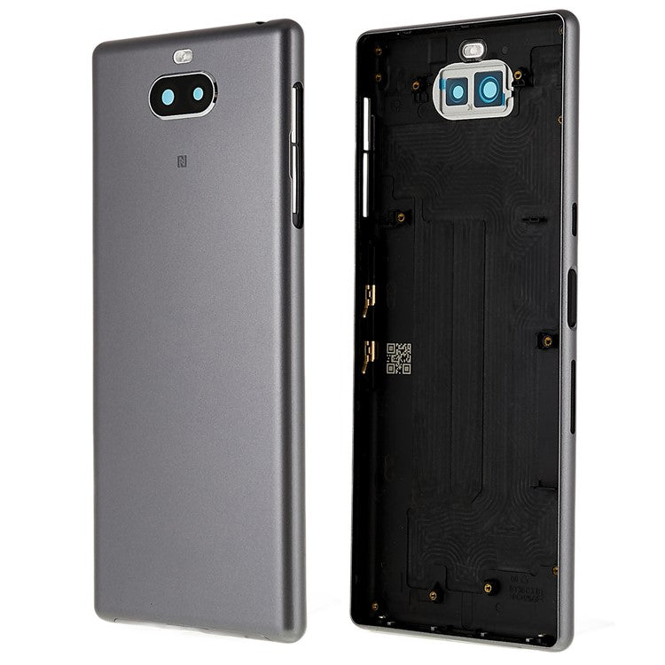 For Sony Xperia 10 OEM Battery Door Cover Replacement Part - Silver
