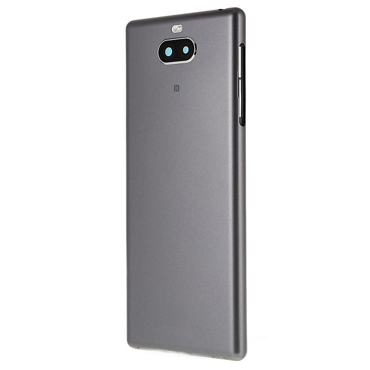 For Sony Xperia 10 OEM Battery Door Cover Replacement Part - Silver