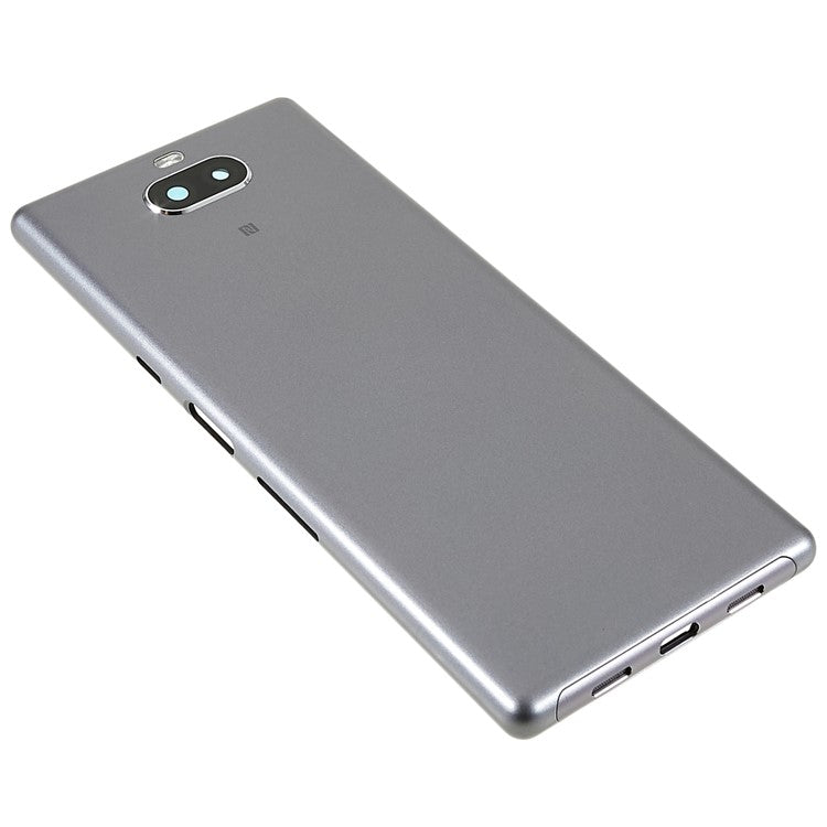 For Sony Xperia 10 OEM Battery Door Cover Replacement Part - Silver
