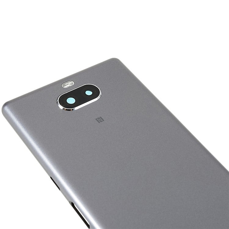 For Sony Xperia 10 OEM Battery Door Cover Replacement Part - Silver