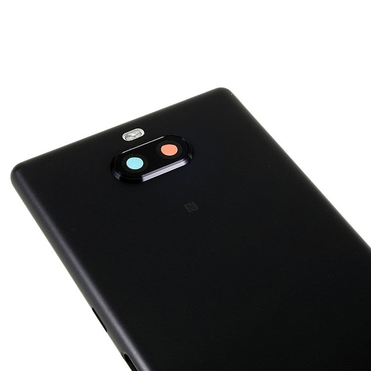 For Sony Xperia 10 Plus OEM Battery Door Cover Replacement Part - Black