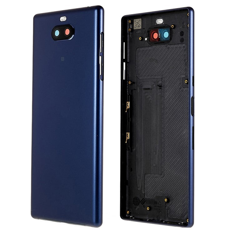 For Sony Xperia 10 Plus OEM Battery Door Cover Replacement Part - Blue