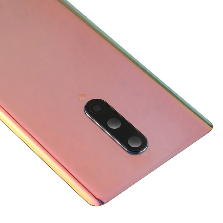 For OnePlus 8 OEM Battery Housing with Adhesive Sticker + Camera Lens Cover - Black