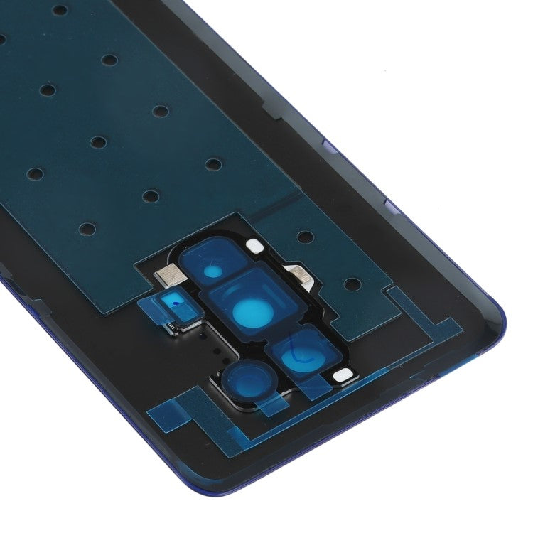 For OnePlus 8 Pro OEM Battery Housing with Adhesive Sticker + Camera Lens Cover - Blue