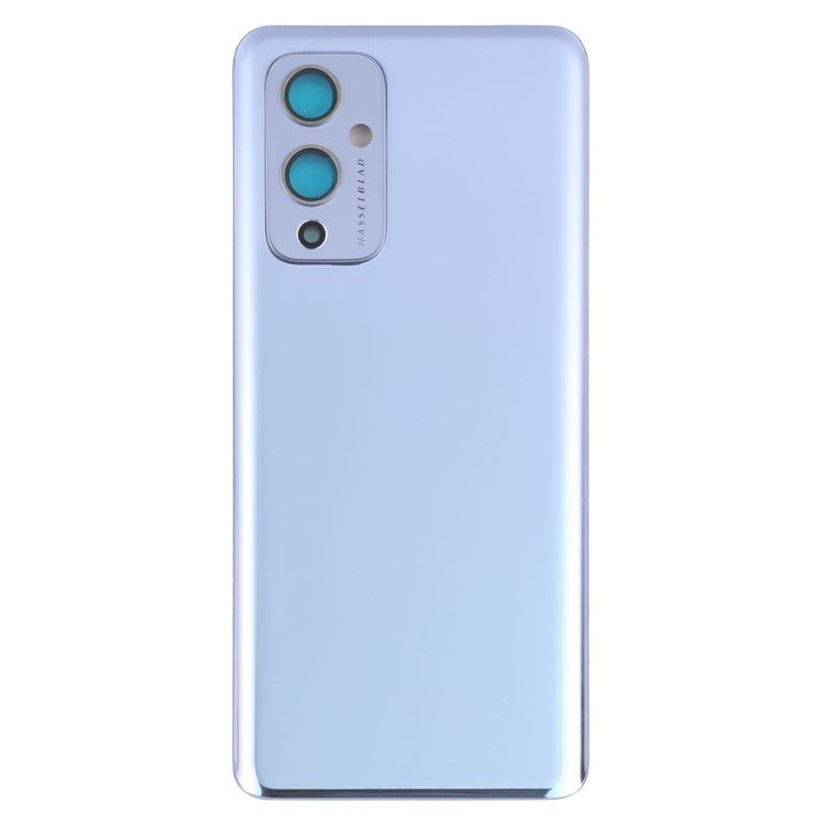 For OnePlus 9 (EU  /  US Version) OEM Battery Housing with Adhesive Sticker + Camera Lens Cover - Purple