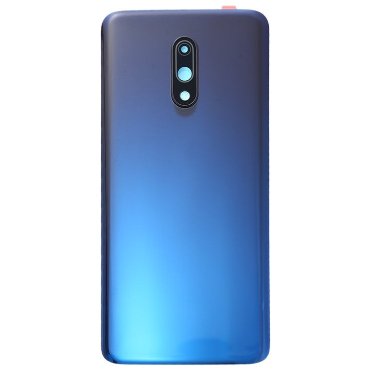 For OnePlus 7 OEM Battery Housing with Adhesive Sticker + Camera Lens Cover - Blue