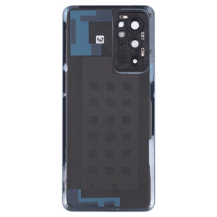 For OnePlus 9RT 5G OEM Battery Housing with Adhesive Sticker + Camera Lens Cover - Silver