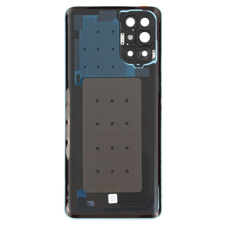 For OnePlus 9R OEM Battery Housing with Adhesive Sticker + Camera Lens Cover - Blue