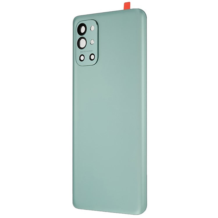 For OnePlus 9R OEM Battery Housing with Adhesive Sticker + Camera Lens Cover - Green
