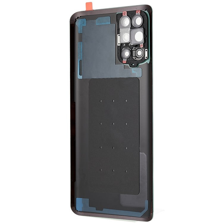 For OnePlus 9R OEM Battery Housing with Adhesive Sticker + Camera Lens Cover - Green