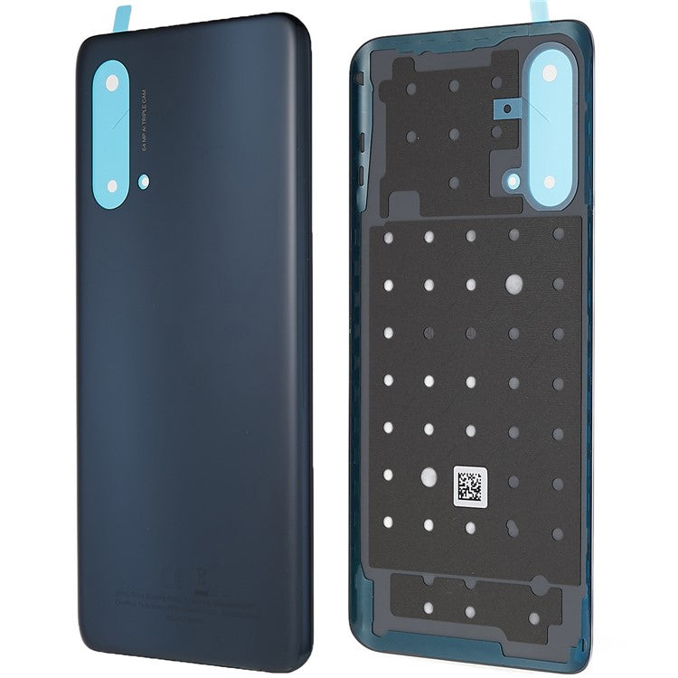 For OnePlus Nord CE 5G OEM Battery Housing with Adhesive Sticker Replacement Part - Charkoal Ink