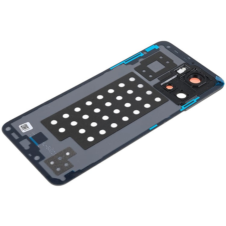 For OnePlus Ace 5G OEM Battery Housing with Adhesive Sticker + Camera Lens Cover - Black