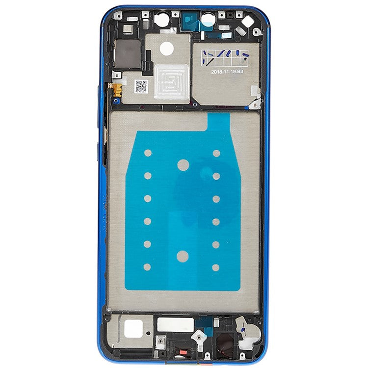 For Huawei nova 3i / P Smart+ (2018) OEM Front Housing Frame Replacement Part (without Logo) - Blue