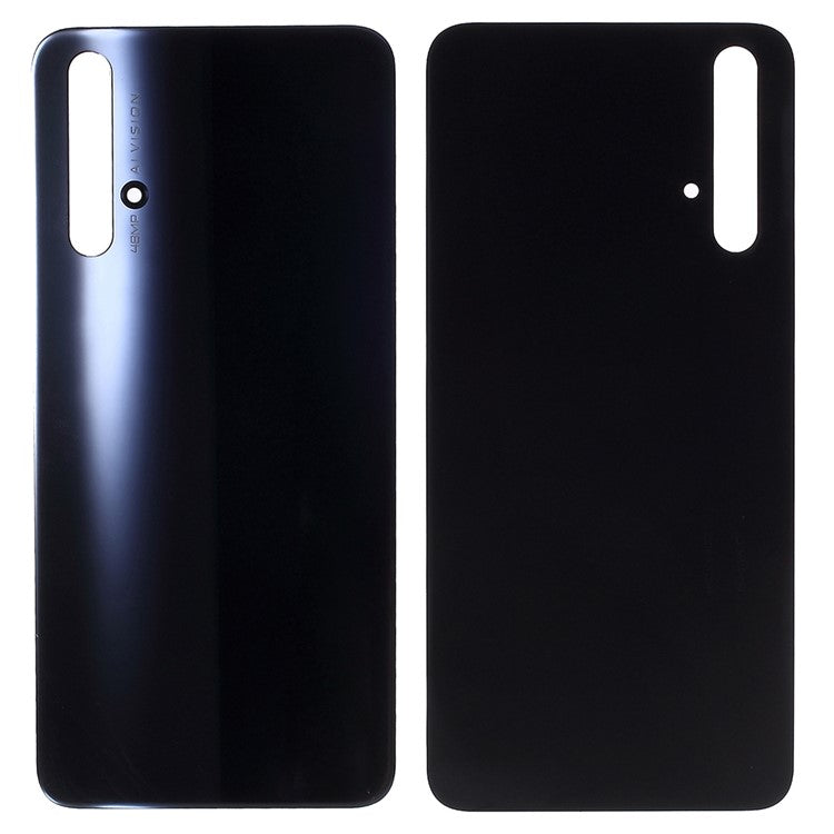 For Huawei Honor 20 Battery Rear Cover Back Housing Door Replacement (without Logo) - Black