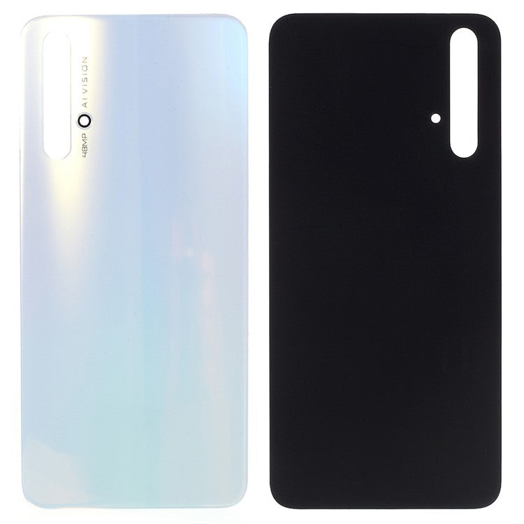 For Huawei Honor 20 Battery Rear Cover Back Housing Door Replacement (without Logo) - White