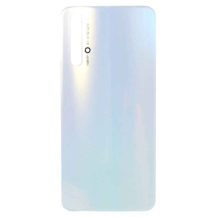 For Huawei Honor 20 Battery Rear Cover Back Housing Door Replacement (without Logo) - White