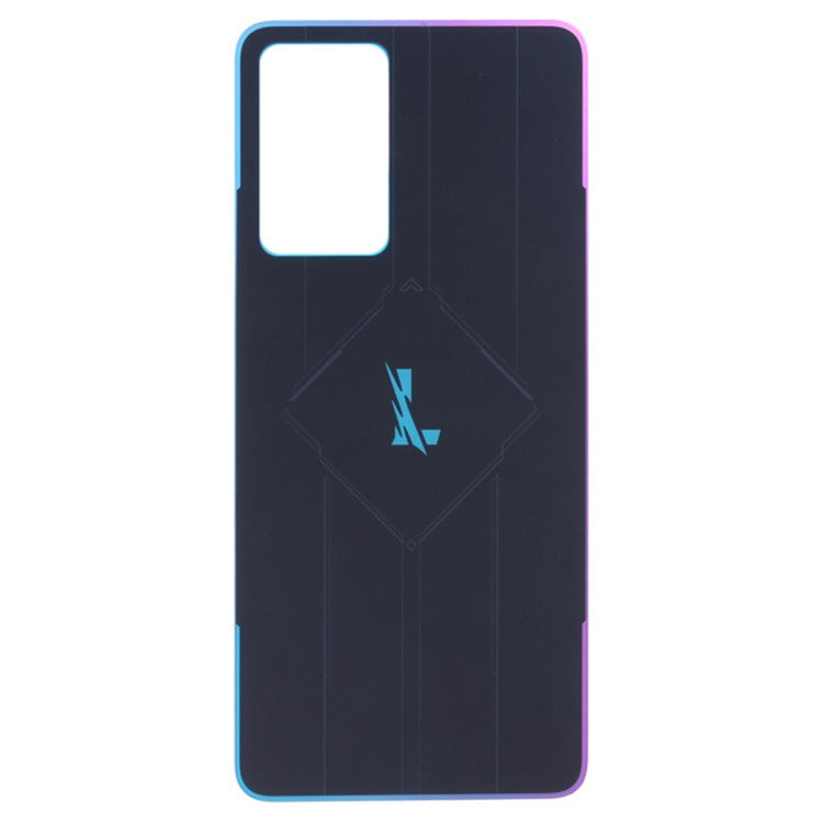 For Oppo Reno7 Pro 5G Back Battery Housing Cover Replacement Part - Colorful Black
