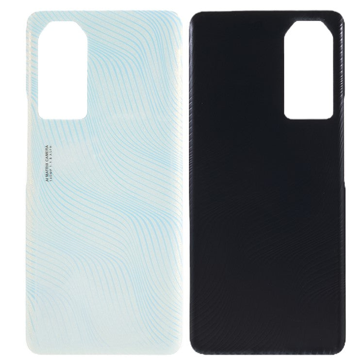 For Honor 80 Pro 5G Back Battery Housing Cover Replacement Part - Baby Blue