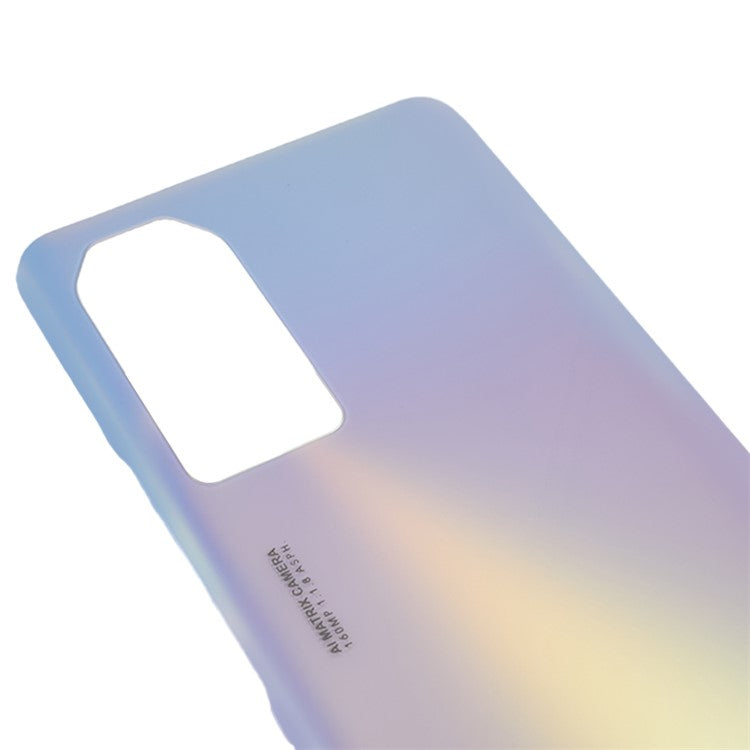 For Honor 80 Pro 5G Back Battery Housing Cover Replacement Part - Pink+Blue