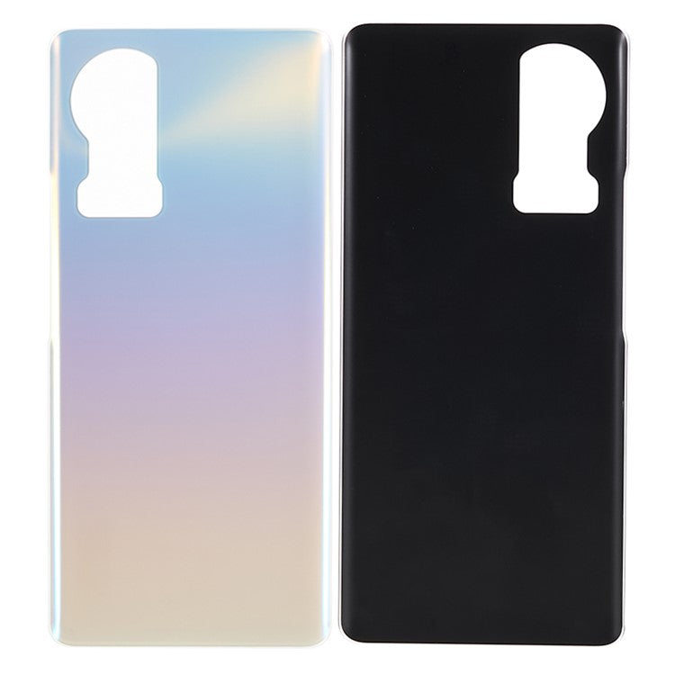 For Honor 80 5G Back Battery Housing Cover Replacement Part - Pink+Blue