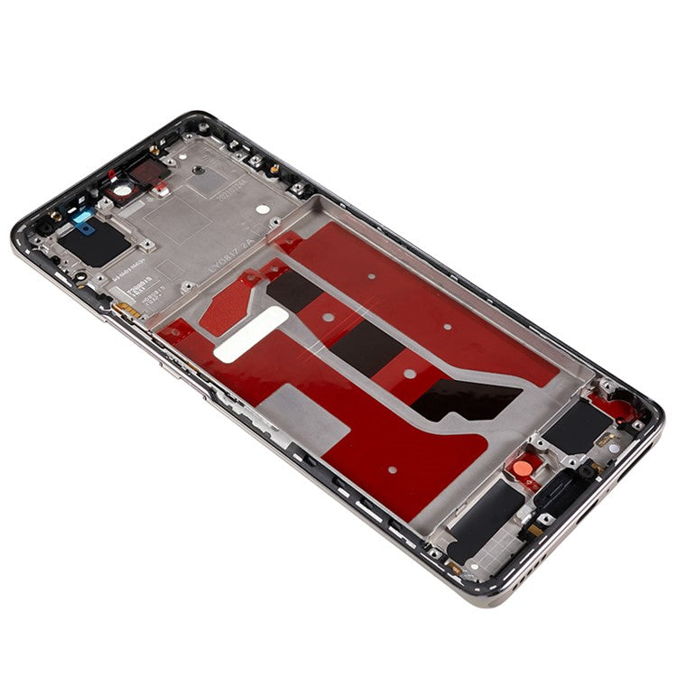 For Honor 50 5G OEM Front Housing Frame Phone Replacement Part (without Logo) - Gold