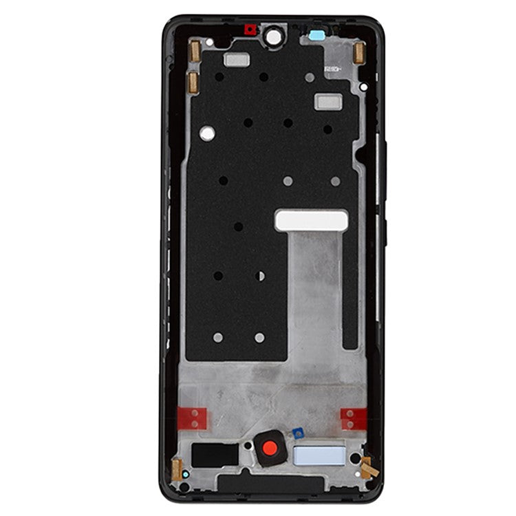 For Honor 50 5G OEM Front Housing Frame Phone Replacement Part (without Logo) - Black