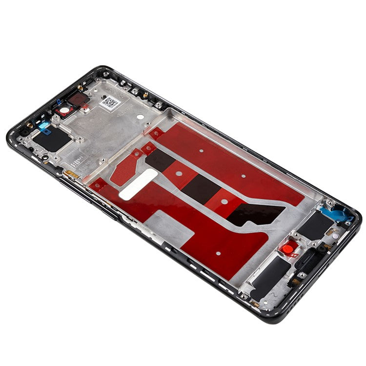 For Honor 50 5G OEM Front Housing Frame Phone Replacement Part (without Logo) - Black