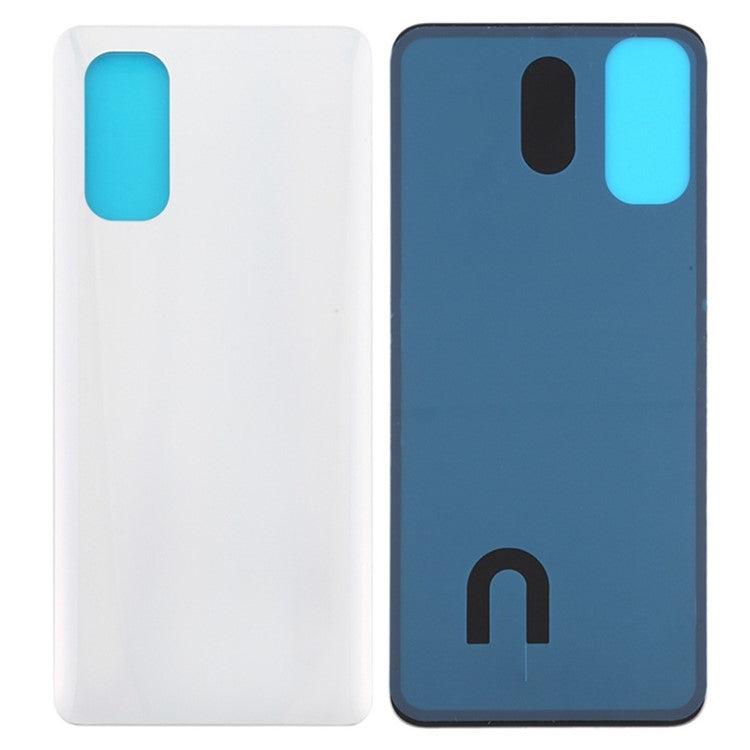 For Oppo Reno4 Pro 5G Back Battery Housing Cover Replacement Part - White