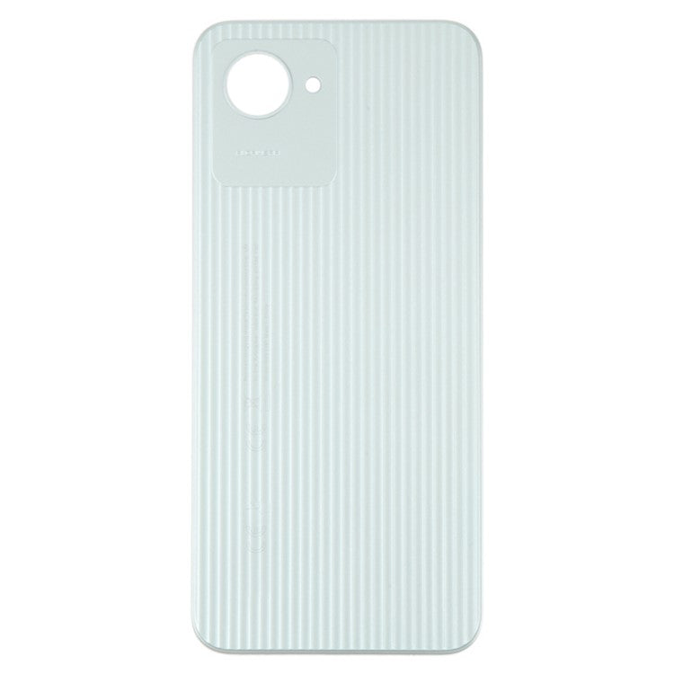 For Realme C30 OEM Cell Phone Rear Housing Back Cover Replacement Parts - Green