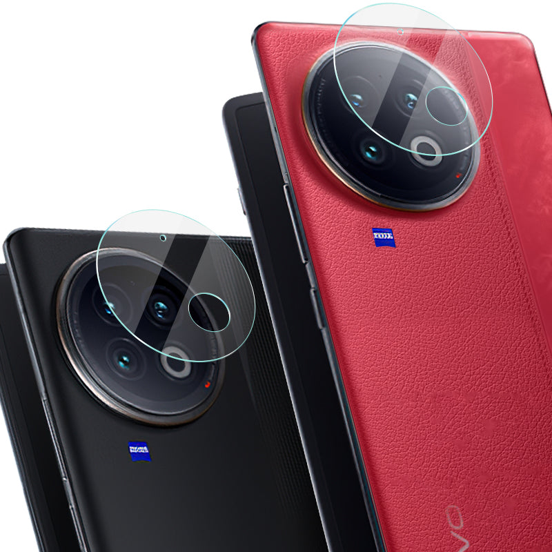 IMAK 2Pcs / Set For vivo X Fold2 Camera Lens Protector Tempered Glass Anti-scratch HD Phone Rear Lens Film