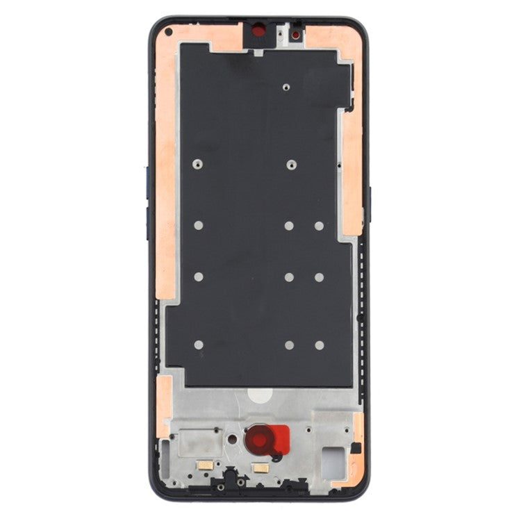 For OPPO Reno3 5G / Reno3 Youth / F15 / Find X2 Lite / K7 (2020) Middle Plate Frame Repair Part (A-Side) (without Logo) - Black