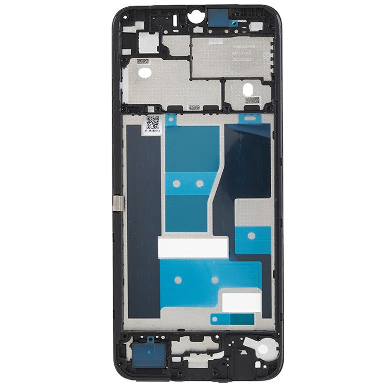 For Realme C30 4G Middle Plate Frame (A-Side) + Sensor Flex Cable Repair Part (without Logo)
