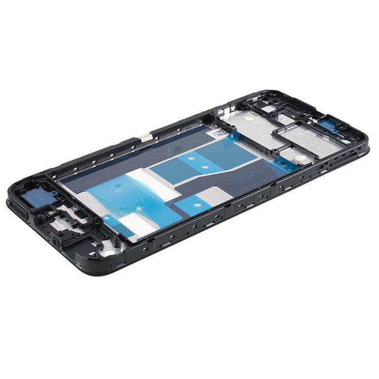 For Realme C30 4G Middle Plate Frame (A-Side) + Sensor Flex Cable Repair Part (without Logo)