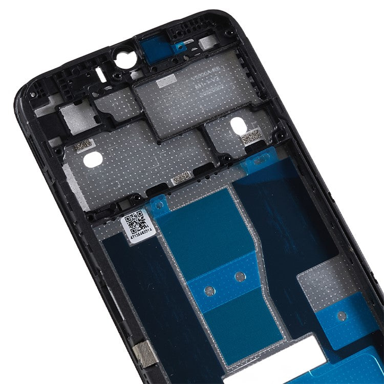 For Realme C30 4G Middle Plate Frame (A-Side) + Sensor Flex Cable Repair Part (without Logo)